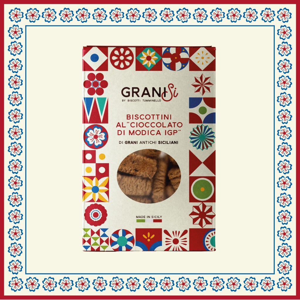 Granisì kjeks med Cioccolato di Modica IGP – laget med gamle sicilianske kornsorter