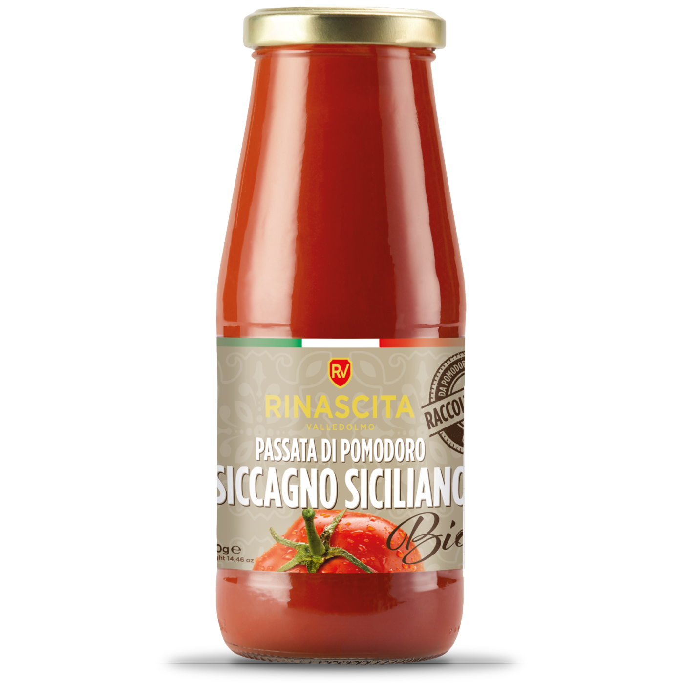 Økologisk Siccagno tomatsaus
